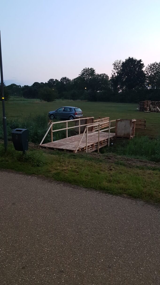De opbouw is begonnen!